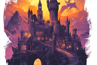 design medieval, fantasy, rpg, rustic, scifi and game logo