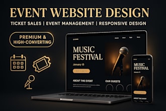 event website, event ticket website, event management website, for ticket sales