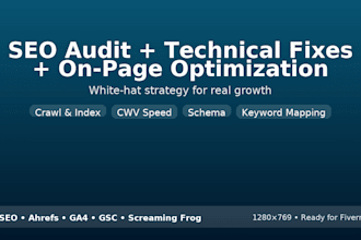 audit, fix, and grow your SEO
