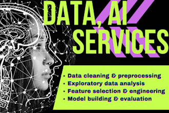 clean, preprocess, analyse, and visualize your data