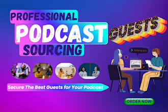 find and booking guest for your podcast show
