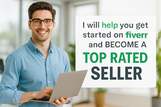 help you become a top rated seller or vetted pro on fiverr