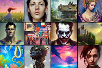 develop ai video generator website, ai image generator web, ai art generator