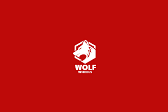 create a custom wolf logo for your company or team