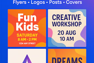 design flyers, branding, posts and covers with ai tools