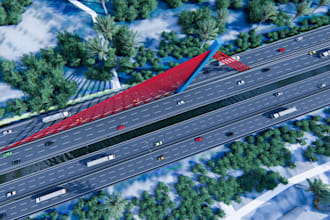 do 3d bridge design, construction design, water control system
