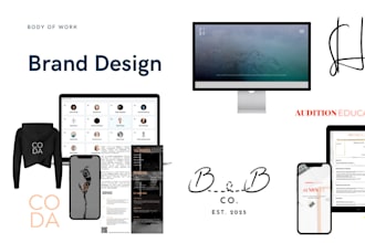 design a complete brand identity, logo and brand kit