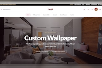 design a responsive business website or landing page