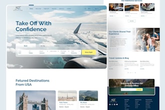 design airline website flight booking website airline booking website, app