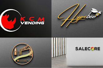 create a modern minimalist logo for businesses and startups