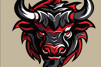 design a female farmer mascot logo for your brand