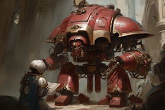 create warhammer 40k figures with old school