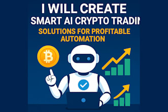 create smart ai crypto trading solutions for profitable automation
