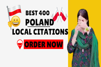 do best 400 poland local citations for local seo