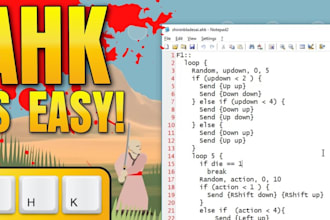 script automate full game, godot game autohotkey, roblox game macros