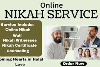 be your online nikah imam for your islamic nikah
