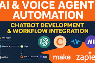 do n8n workflow, n8n automation specialist, vapi ai, zapier, ai voice agent