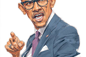 draw political cartoons illustrations