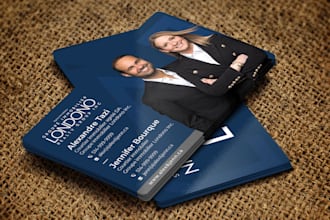 design modern,minimal,unique,real estate business card