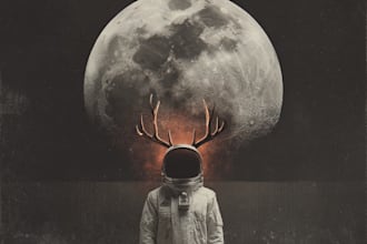 create an creative album cover artwork
