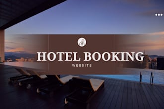 design redesign godaddy wordpress hotel booking website airbnb, vacation website