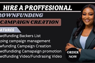 write your gofundme or kickstarter campaign copy