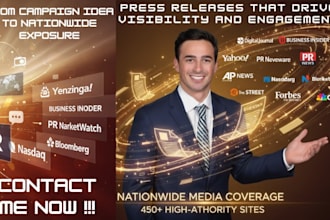 write and submit press release for pr distribution