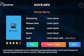 provide premium iptv service with m3u playlist, reseller panel, restream