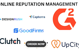 do clutch website g2 and goodfirms, designrush and gmb reputation