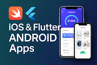 create responsive ios and flutter apps with clean design