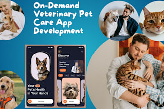 build ai veterinary doctor pet care app, ai pet health monitoring, vet visit app
