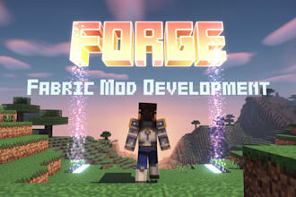 create your forge and fabric mods for your minecraft server