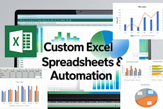 create custom excel spreadsheets, templates, and automation for your business