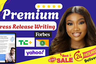 write event publicity press release, event launch pr, 24hr press release writing