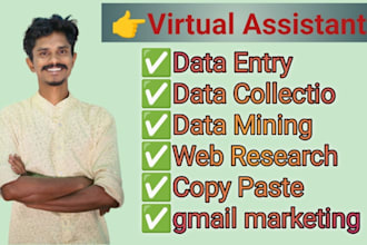 excel data entry and typing work with accuracy