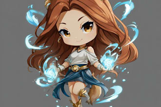chibi art or chibi characters