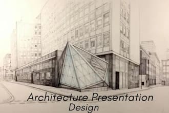 make professional architectural boards and portfolio for architects and students