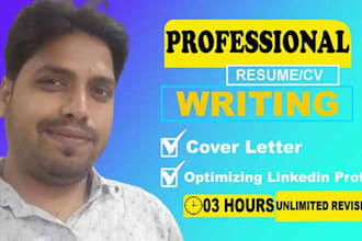 make resume cv and optimize linkedin profile to attract the clients
