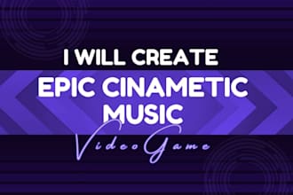 create custom original game soundtrack rpg epic music game music female singer
