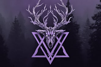 create an fantasy rpg logo dnd image for you