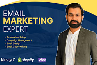 setup email marketing flows and campaigns for ecommerce store