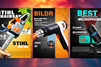 design eye catching posters and modern flyers design