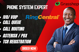 setup ringcentral grasshopper 3cx a2p 10dlc openphone a2p voip ms asterisk pbx