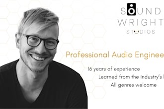 mix and master your hip hop, emo, west coast, rock rap, or old school song