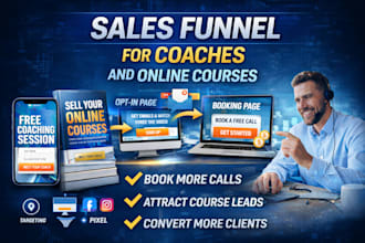 build coaching sales funnels and run expert ads for coaches and online courses