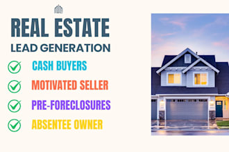 be your real estate lead generation and CRM VA for USA