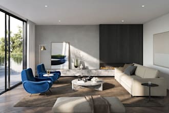 render 3d view, 3dfloorplan, interior