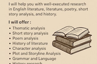 assist you in english literature and linguistics