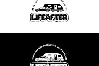 do live life logo design vibrant, uplifting purpose driven branding