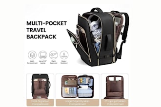 design your bag, handbag, backpack, luggage, or wallet with a detailed tech pack